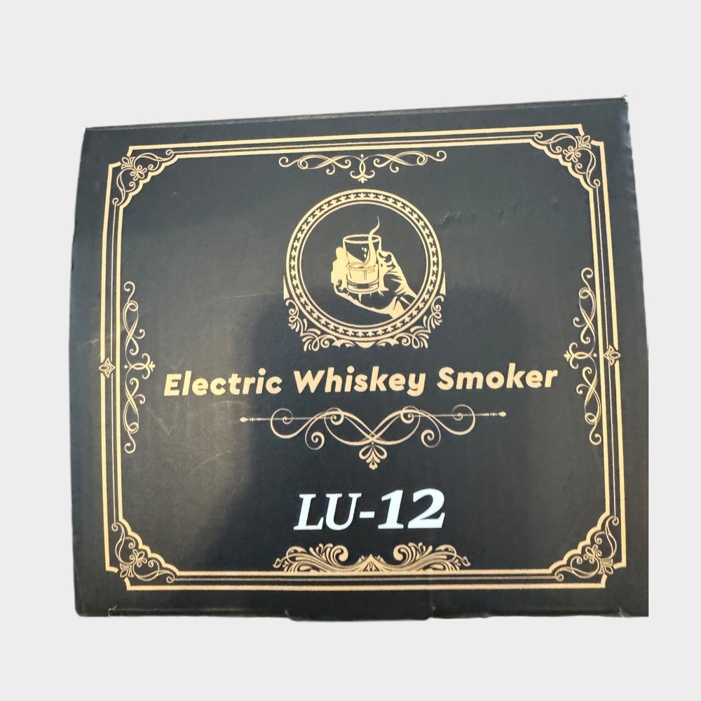 Electric‎ Whiskey Smoker LU12 Cocktail Infuser with Wood Chip Sampler